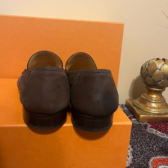 Magnanni Suede Loafers with Tassels - Size 12 - Picture 5 of 8